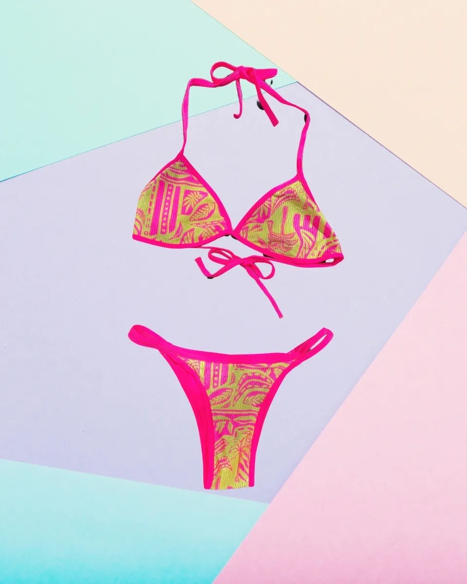 Jully Bikini Top – Triangle Knot Ties